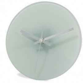 Round Photo Glass Clock 20cm