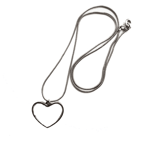 Single Heart Necklace - Luxe Custom Designer
