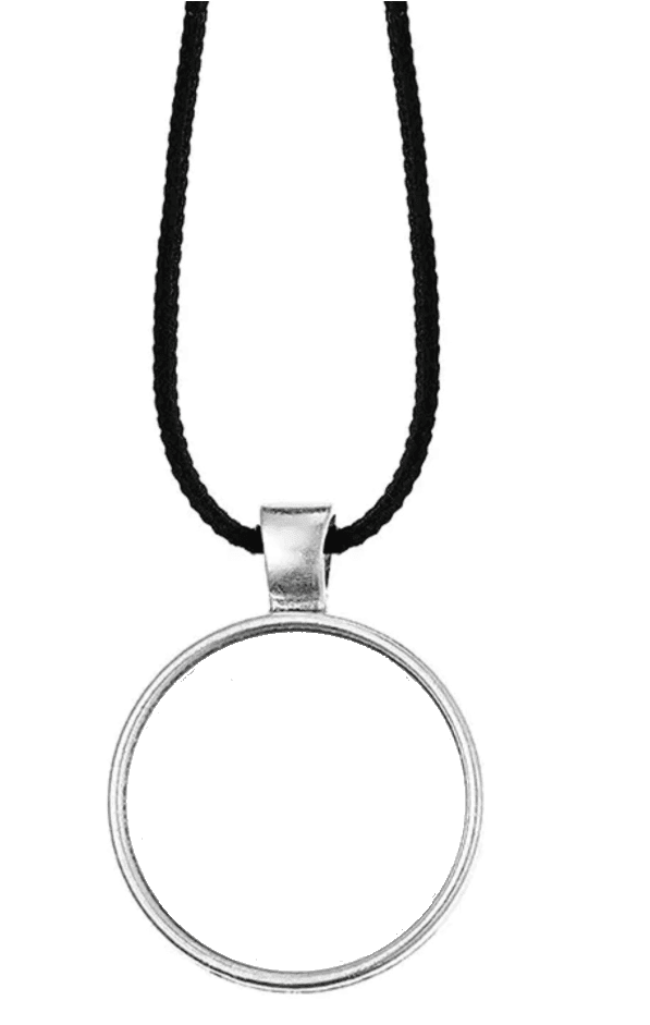 Single photo Pendant Leather