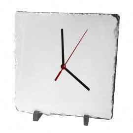 Square Photo Slate Clock - Luxe Custom Designer