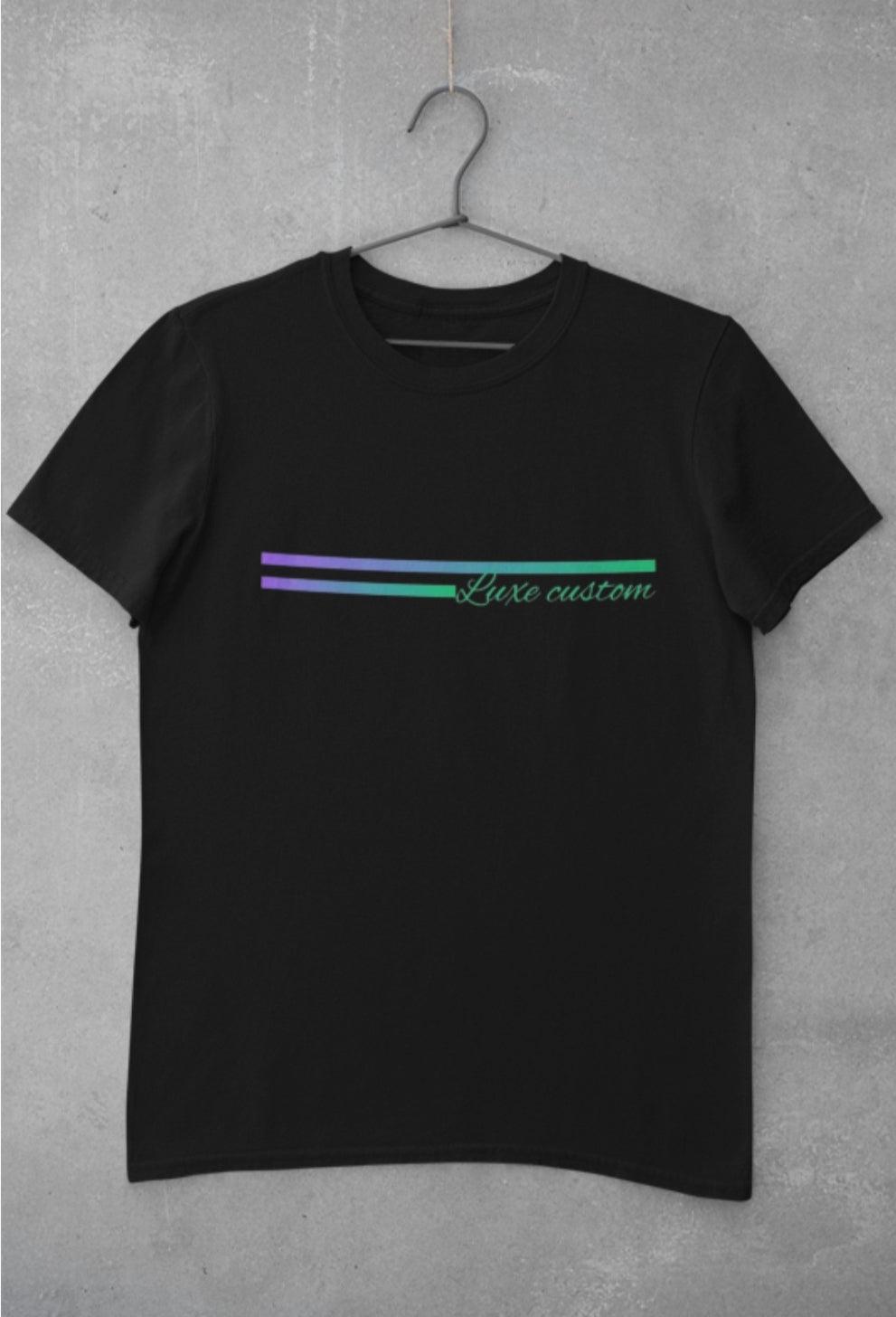TT cross chest T-Shirt - Luxe-Custom-Designer