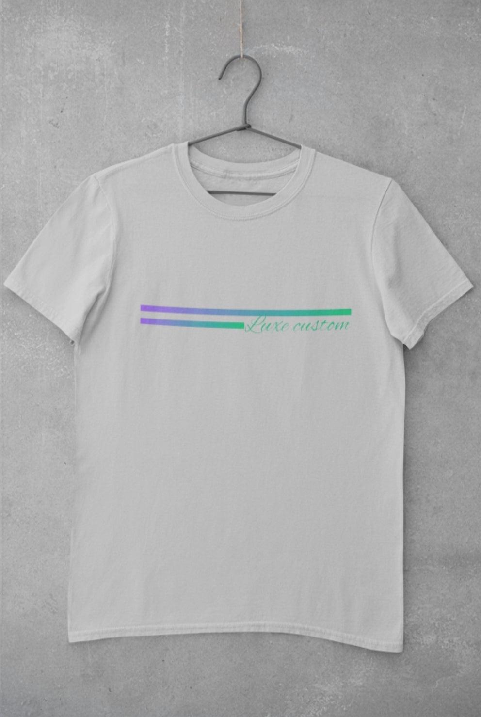 TT cross chest T-Shirt - Luxe-Custom-Designer
