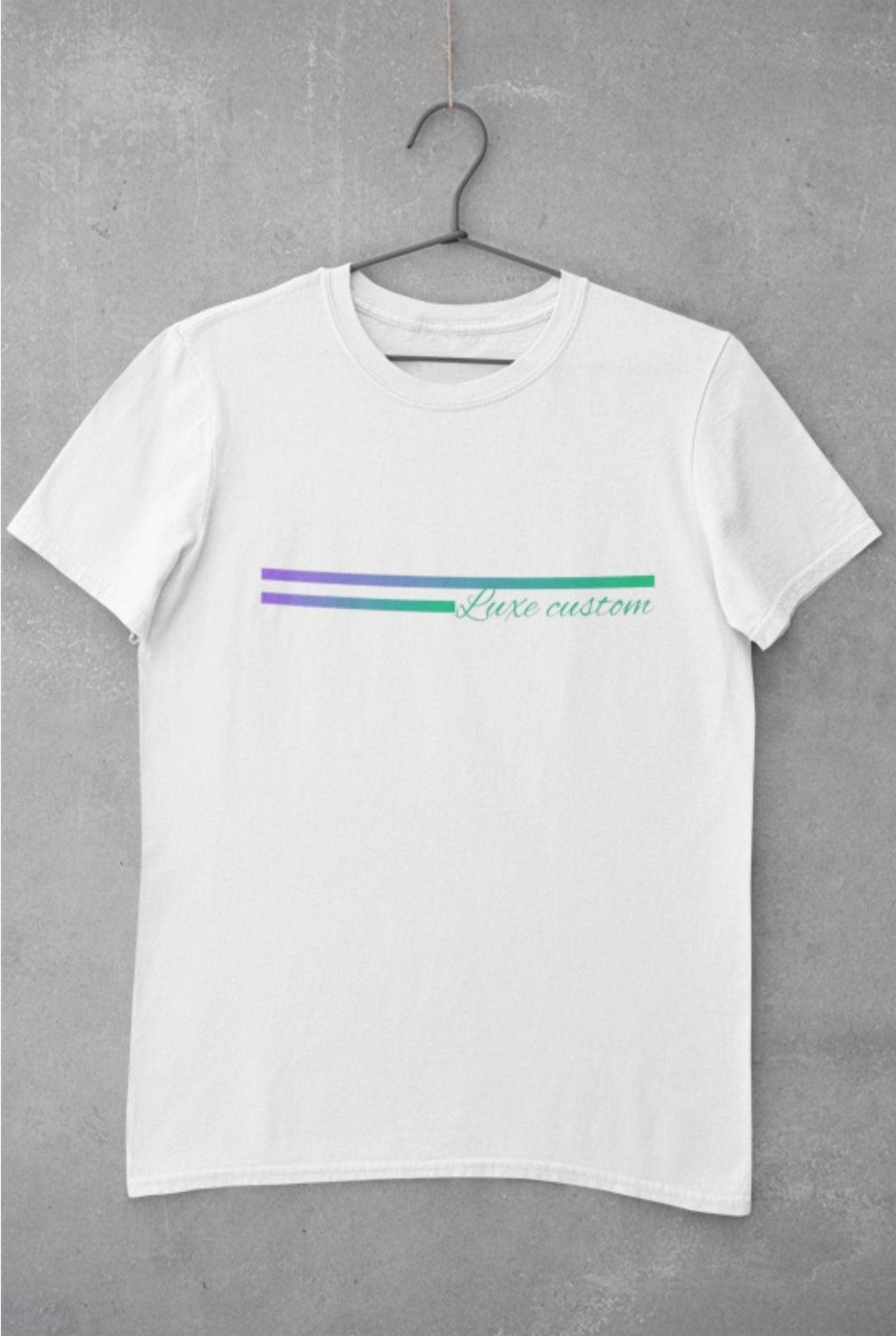 TT cross chest T-Shirt - Luxe-Custom-Designer