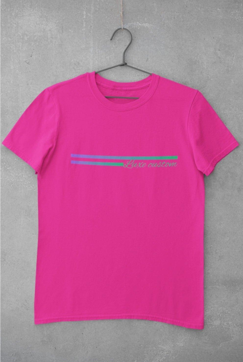TT cross chest T-Shirt - Luxe-Custom-Designer