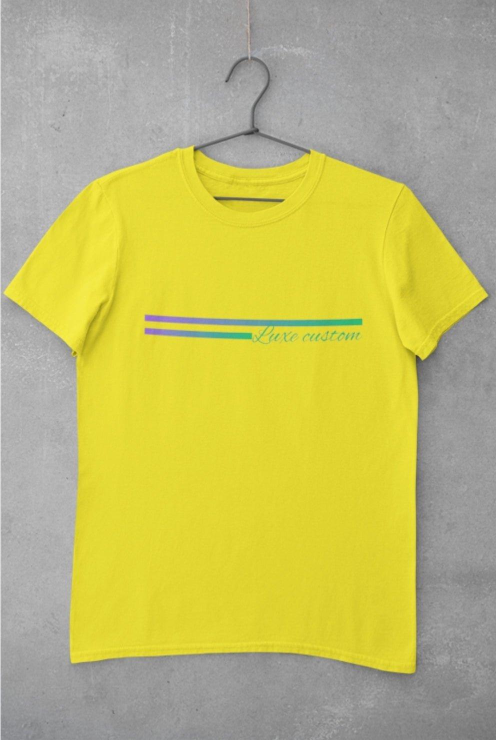 TT cross chest T-Shirt - Luxe-Custom-Designer
