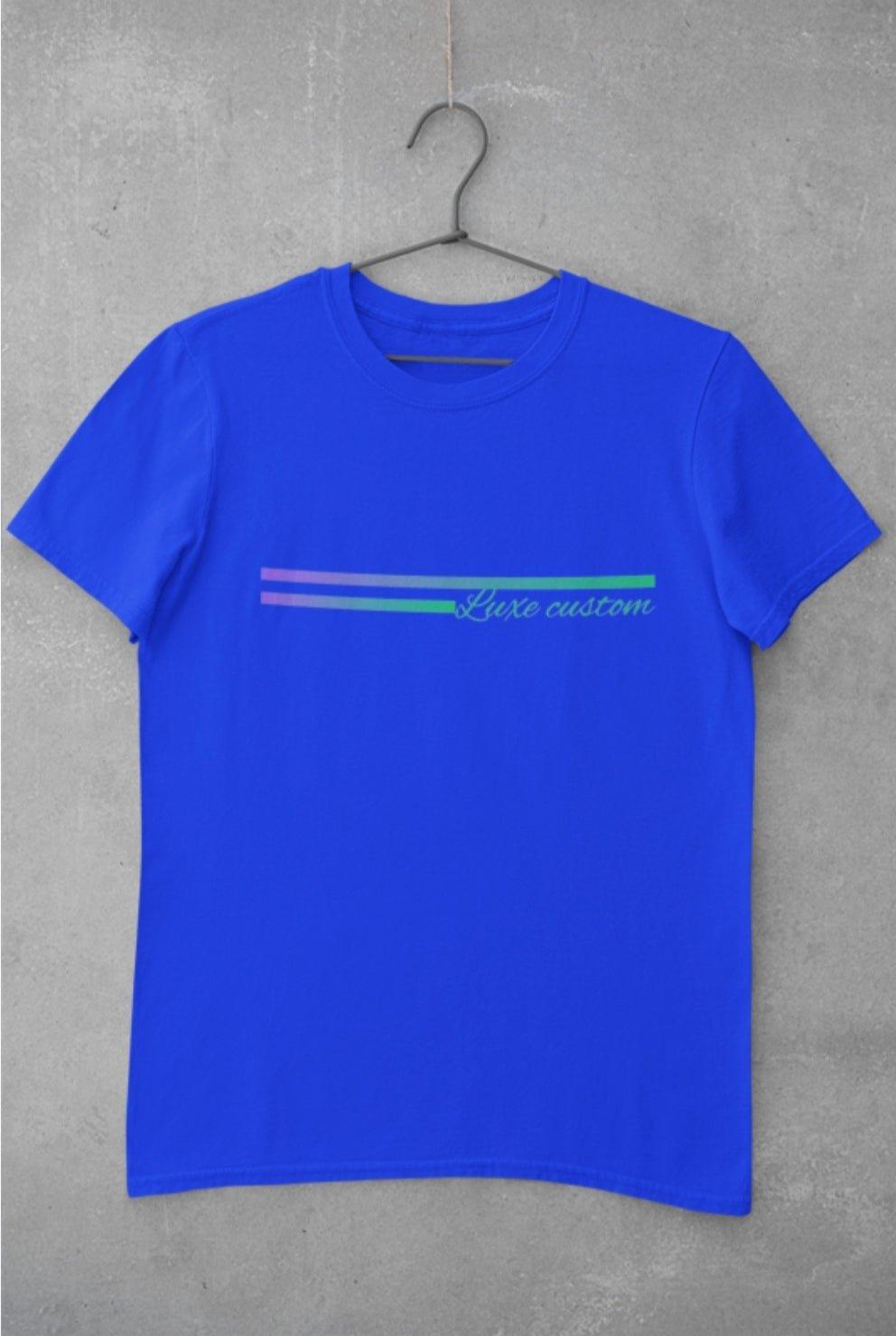 TT cross chest T-Shirt - Luxe-Custom-Designer