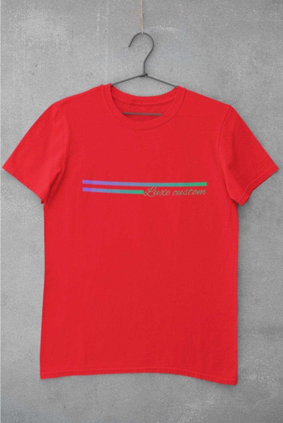 TT cross chest T-Shirt - Luxe-Custom-Designer