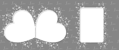 Double Heart 3 image photo mug - Luxe Custom Designer