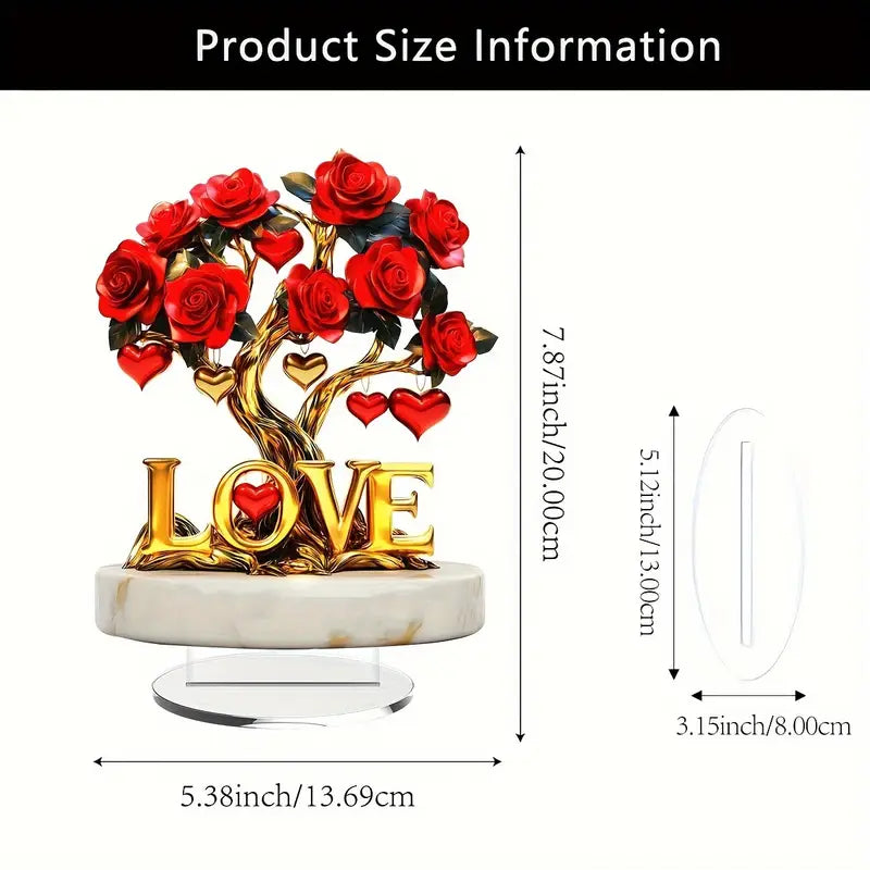 Love 2D Sculpture - Luxe-Custom-Designer