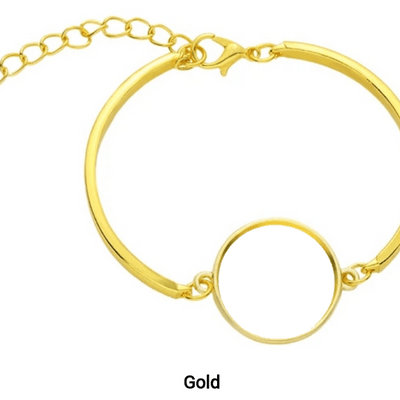 Gold Photo Bracelet