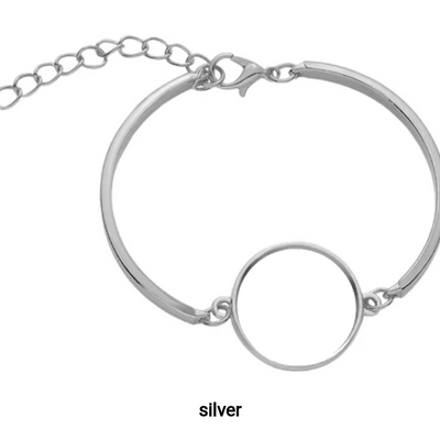 Silver Photo Bracelet