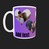 4 heart Fade Photo Mug - Luxe Custom Designer