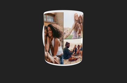 4 Panel Photo Mug - Luxe-Custom-Designer