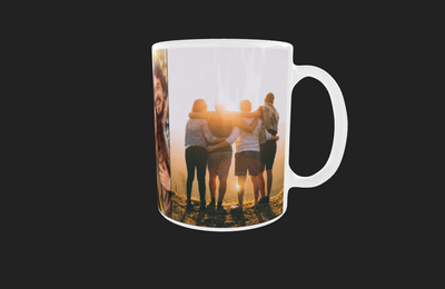 4 Panel Photo Mug - Luxe Custom Designer