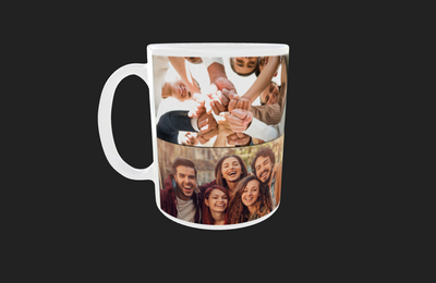 4 Panel Photo Mug - Luxe Custom Designer