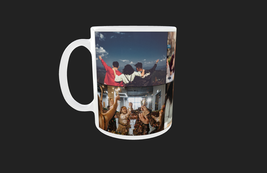 6 Panel Photo Mug - Luxe Custom Designer
