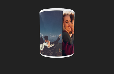 Double Panel Photo Mug - Luxe Custom Designer