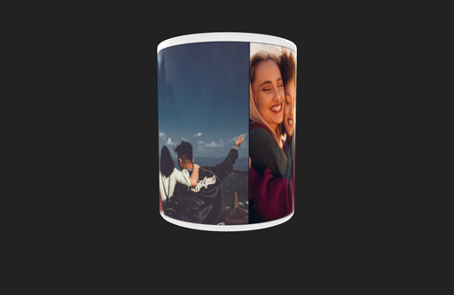 Double Panel Photo Mug