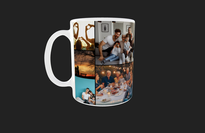10 Panel Photo Mug - Luxe Custom Designer
