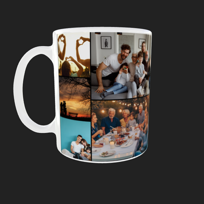 10 Panel Photo Mug