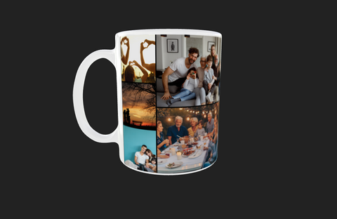 10 Panel Photo Mug