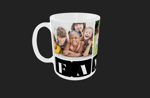 3 Panel Family Mug