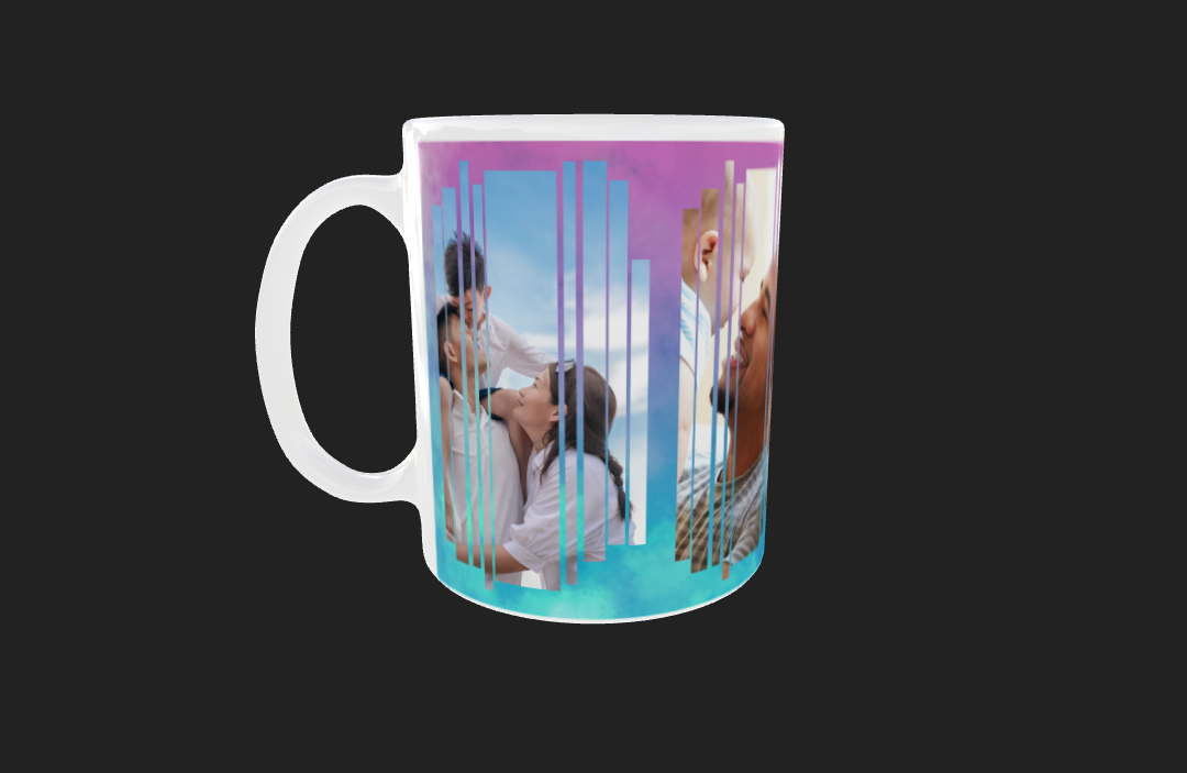 4 Fade Panel Mug - Luxe-Custom-Designer