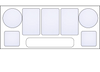 7 Panel Photo Mug - Luxe Custom Designer