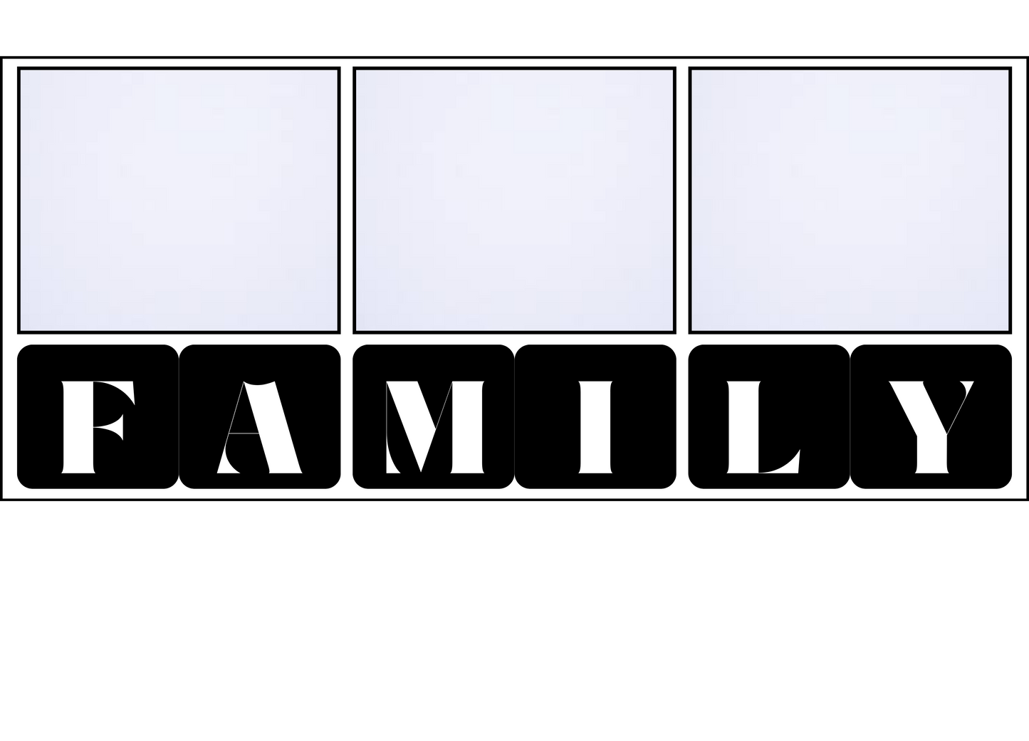 3 Panel Family Mug - Luxe-Custom-Designer