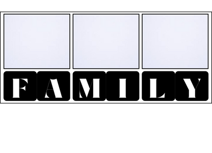 3 Panel Family Mug - Luxe-Custom-Designer