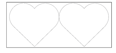 Double Heart Photo Mug - Luxe Custom Designer