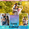 3 Image Birthday Slate - Luxe Custom Designer