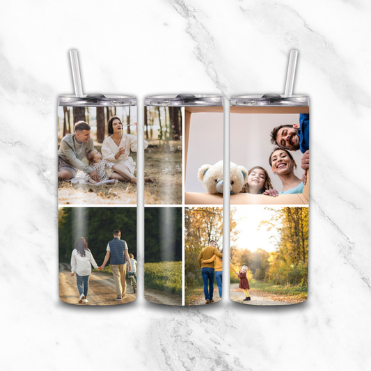 4 Image 20oz Tumbler