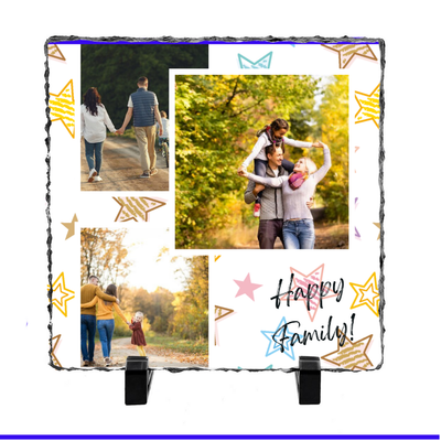 3 Image Birthday Slate - Luxe Custom Designer