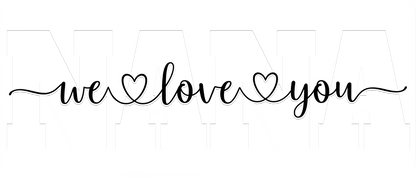 Nana Love You Photo Mug - Luxe-Custom-Designer