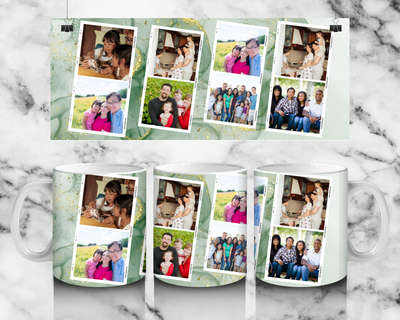 8 Panel Photo Mug - Luxe Custom Designer