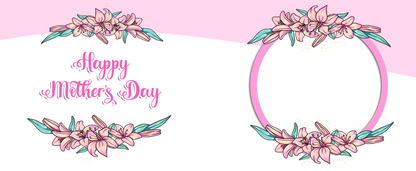 Pink Rose Mothers Day Photo Mug - Luxe Custom Designer