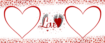 Heart photo mug - Luxe Custom Designer