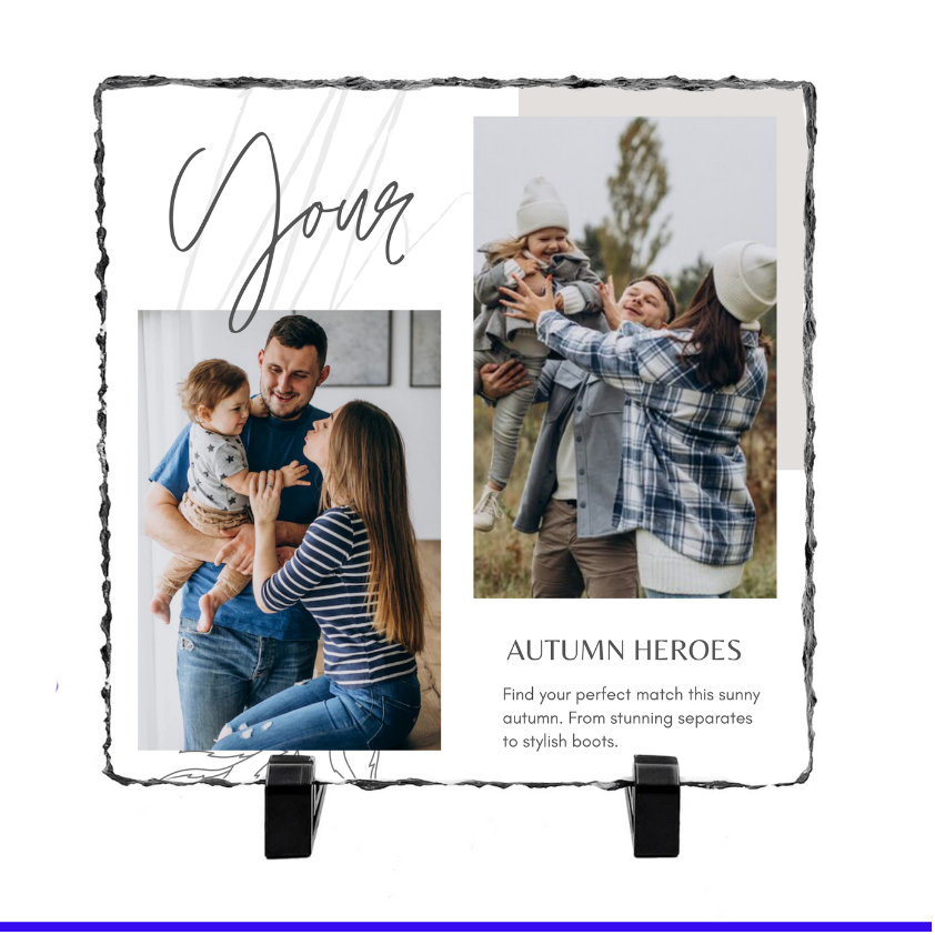 2 Image Photo Slate - Luxe-Custom-Designer