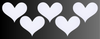4 heart Fade Photo Mug - Luxe Custom Designer