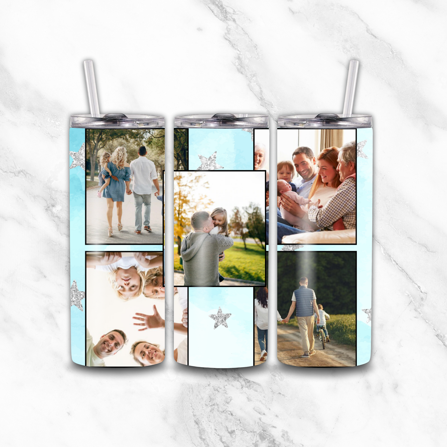 5 Image Super 20oz Tumbler - Luxe Custom Designer