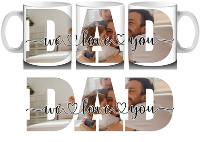 Dad Photo Mug - Luxe Custom Designer