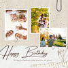 Birthday 3 Image Slate - Luxe Custom Designer
