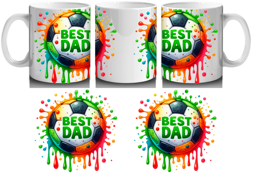 Football Dad Mug - Luxe Custom Designer