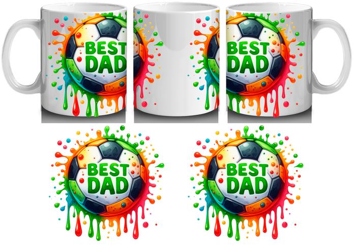 Football Dad Mug - Luxe Custom Designer