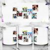 8 panel decorative Mug - Luxe Custom Designer