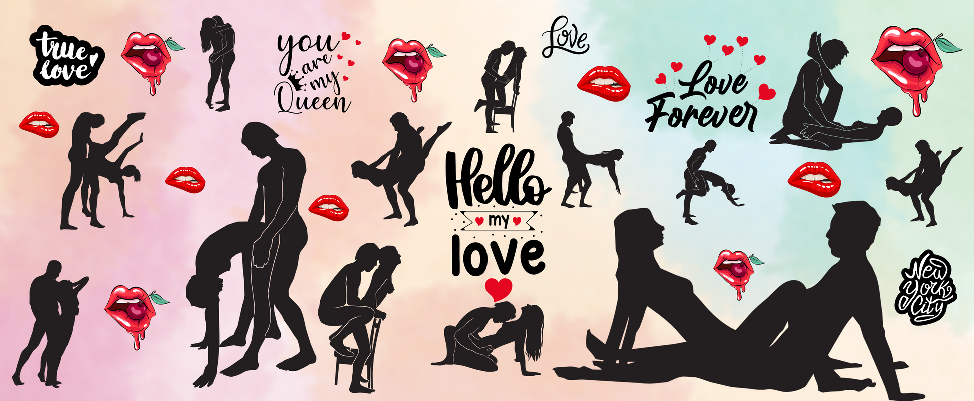 Hello Love Mug - Luxe-Custom-Designer