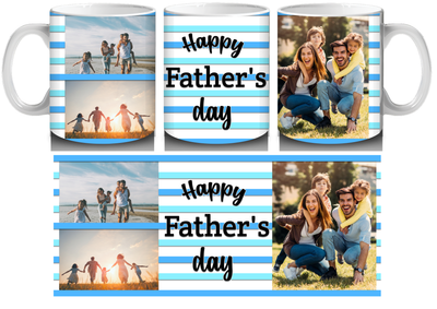 Father day photo mug - Luxe Custom Designer