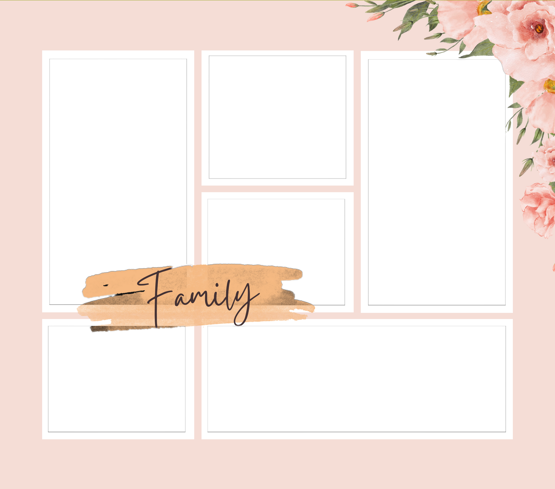 6 panel Family Slate - Luxe-Custom-Designer
