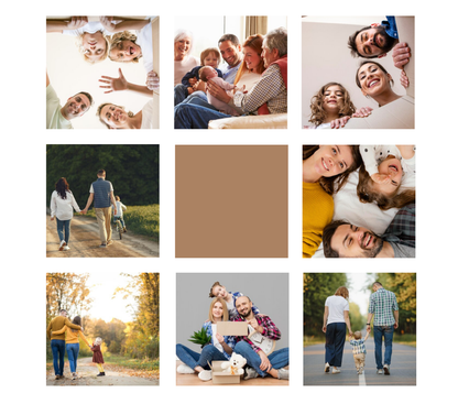 8 Image Photo Tumbler - Luxe Custom Designer